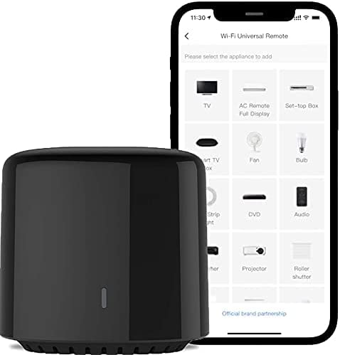 RM4C mini Smart Hub Broadlink BestCon Μαύρο Συμβατό με Alexa / Google Home  image