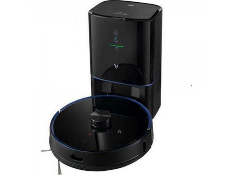 Viomi S9 Σκούπα Ρομπότ Black για Σκούπισμα & Σφουγγάρισμα με Χαρτογράφηση και Wi-Fi V-RVCLMD28B