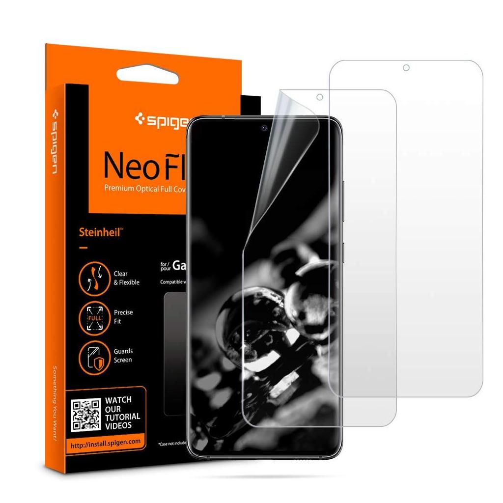 Screen Protector (Μεμβράνη Προστασίας) x2 Galaxy S20 Ultra NeoFlex Spigen AFL00633 image