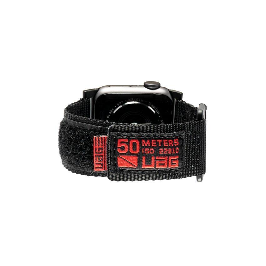 Ανταλλακτικό Λουράκι UAG Active Strap Black Για Apple Watch 42mm/44mm 19148A114040 image