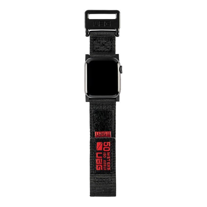 Ανταλλακτικό Λουράκι UAG Active Strap Black Για Apple Watch 42mm/44mm 19148A114040 image