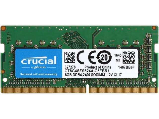 Crucial By Micron 8GB Ram DDR4 1.2V Για Φορητό 2400MHz CL17 CT8G4SFS824A image