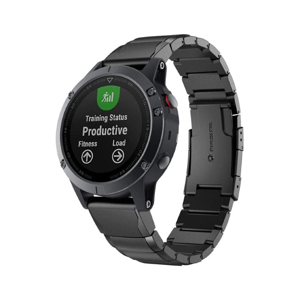 Λουράκι Μεταλλικό Μαύρο Tech-Protect Steelband Garmin Fenix 5/6/6 Pro/7 image