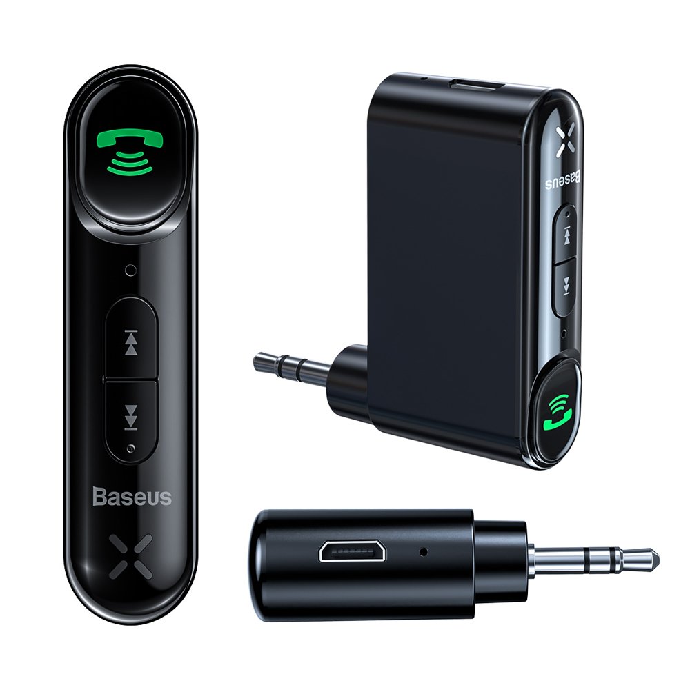 Bluetooth Αυτοκινήτου Baseus για το Ηχοσύστημα (USB/Audio Receiver/AUX) WXQY-01 image