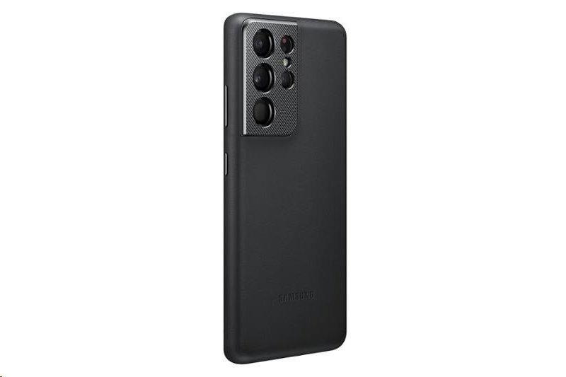 Original Leather Cover Samsung Galaxy S21 Ultra G998 Black EF-VG998LBE image