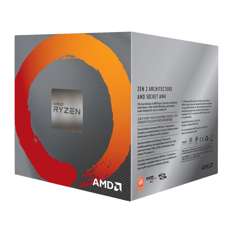 Επεξεργαστής Ryzen 7 3700X 4.4GHz 100-100000071BOX image