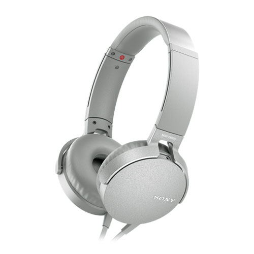 Ακουστικά Κεφαλής Στερεοφωνικά Extra Bass Sony MDR-XB550APW White image