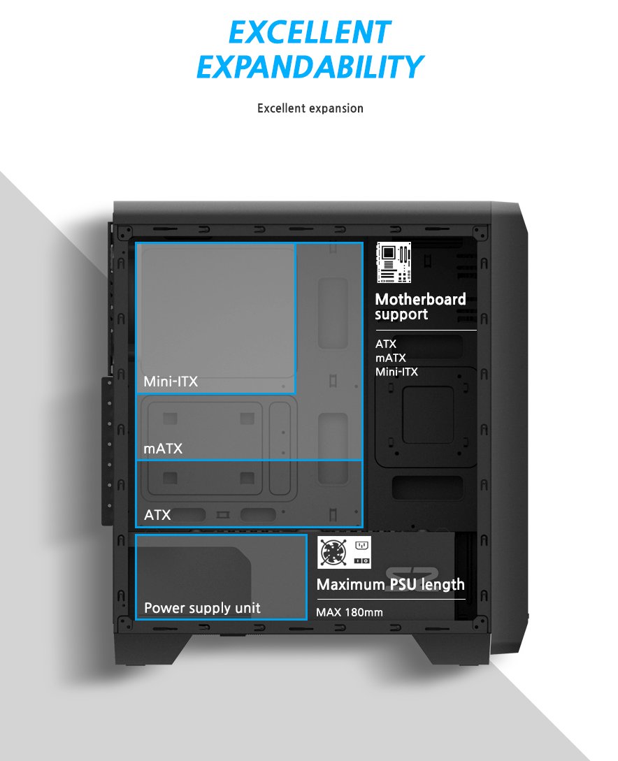 Zalman Case ATX ZM-S2 Mid Tower image