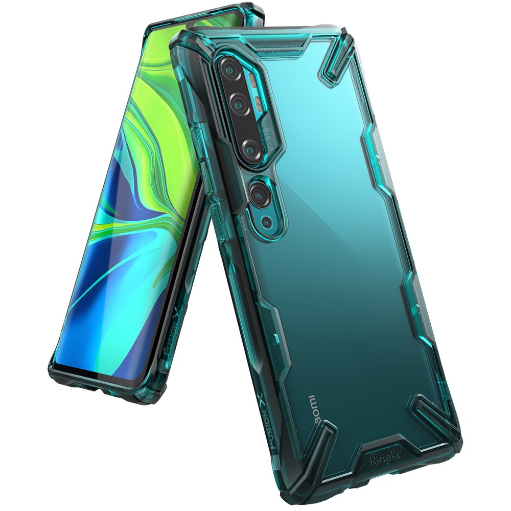 Xiaomi Mi Note 10/Note 10 Pro Fusion X Ringke Turquoise Green MIL STD 810G-516.6  image