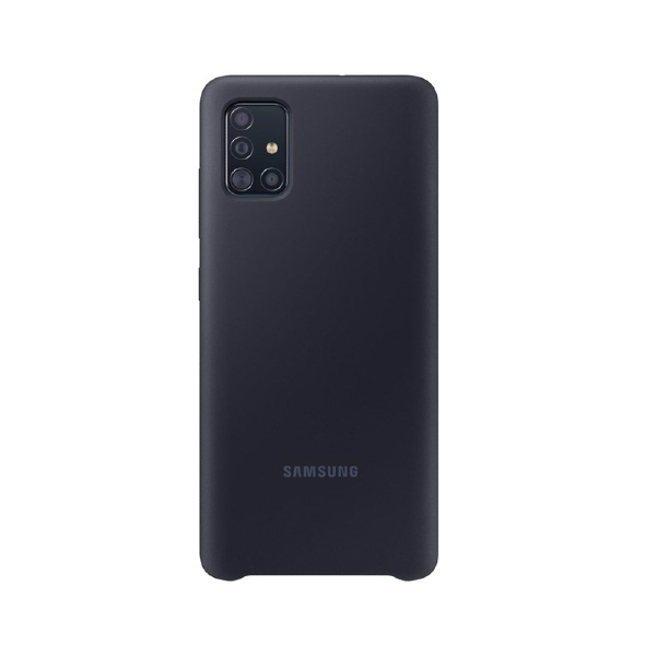 Original Silicone Cover Samsung Galaxy A51 Black EF-PA515TBE image
