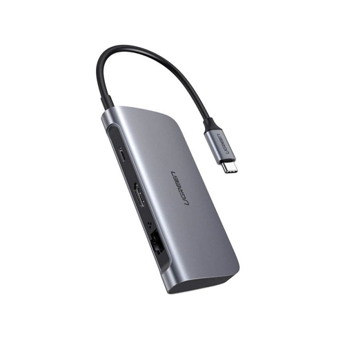 Adapter 6in1 USB-C to HDMI 4K, 3x USB 3.0, USB-C, RJ45 UGREEN 50771 image