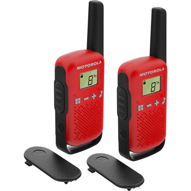 Motorola Talkabout T42 twin-pack red Walkie-Talkie image