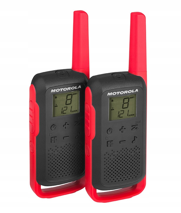 Motorola Talkabout Go Discover T62 twin-pack red Walkie-Talkie image