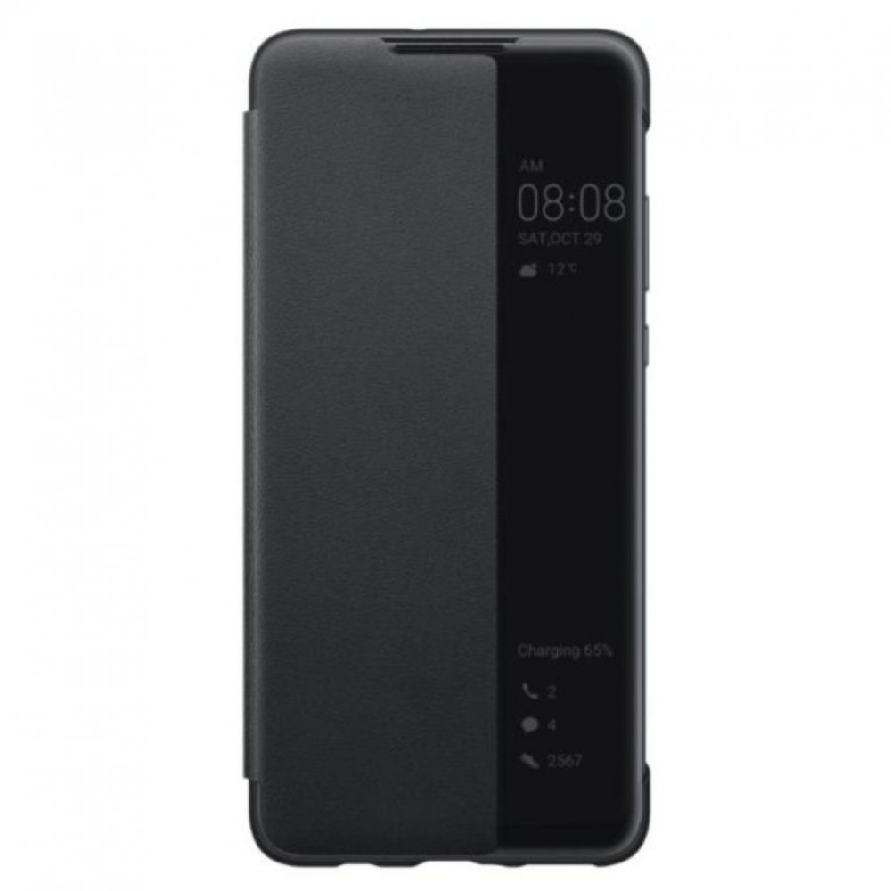 Γνήσια Θήκη Flip Case Για Το Huawei P30 Lite 6,15" Με Παράθυρο Black 51993076 image