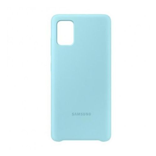 Original Silicone Cover Samsung Galaxy A51 Blue EF-PA515TLE image