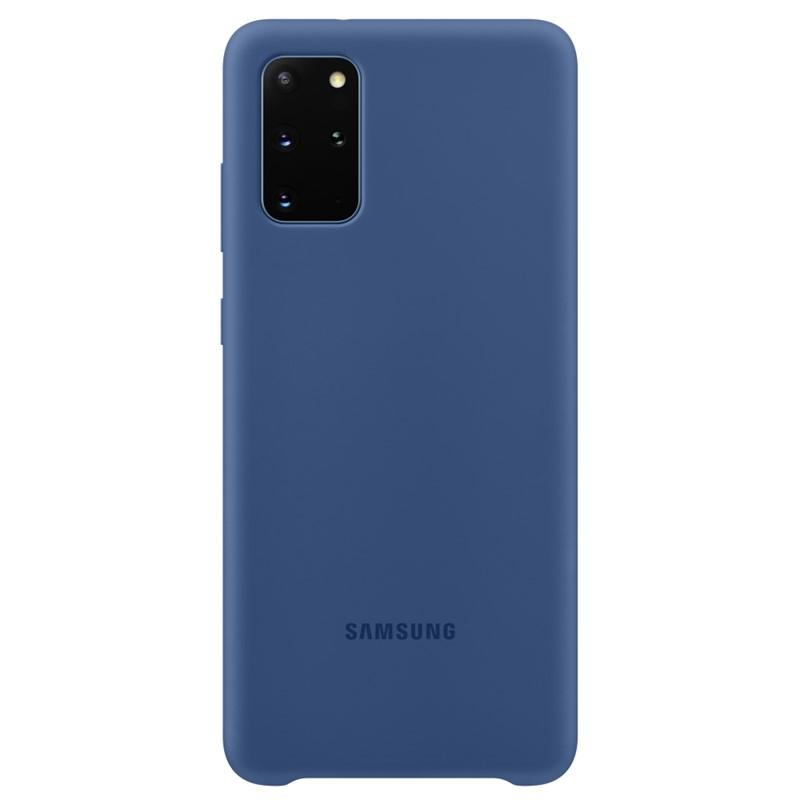 Original Slicone Cover Samsung Galaxy S20+ Plus G985 Navy EF-PG985TNE image