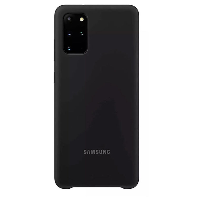 Original Silicone Cover Samsung Galaxy S20+ Plus G985 Black EF-PG985TBE image