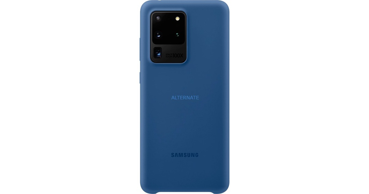 Original Silicone Cover Samsung Galaxy S20 Ultra G988 Navy EF-PG988TNE image