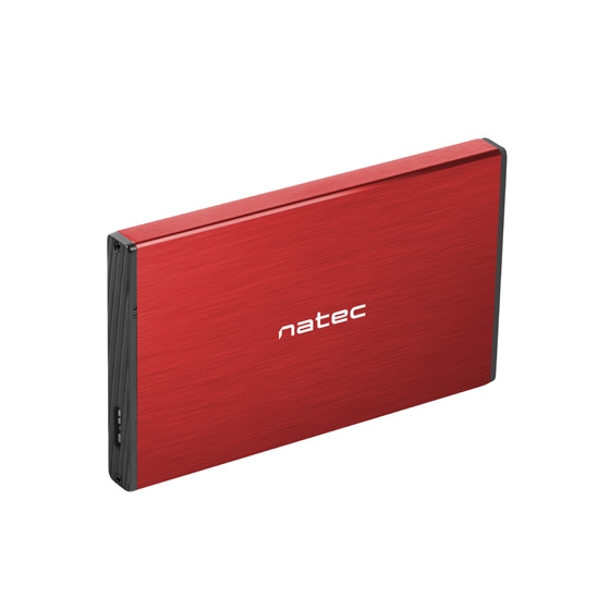 Εξωτερικό κουτί σκληρού δίσκου Κόκκινο Rhino Go Natec 2.5" HDD/SSD USB 3.0 SATA ΙΙΙ NKZ-1279 image
