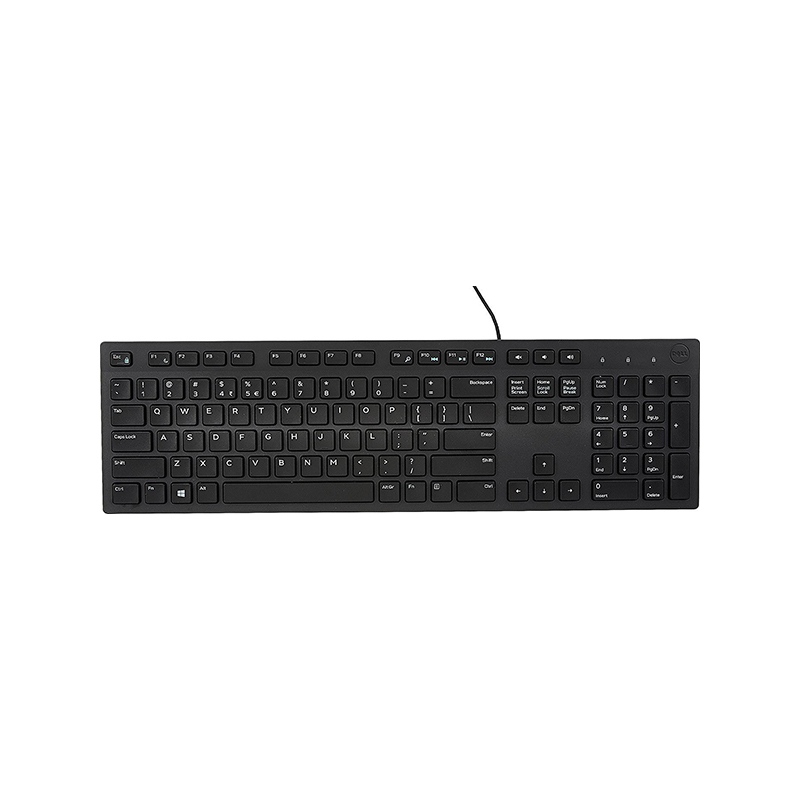 Πληκτρολόγιο Dell KB216 Αγγλικό US Black 580-ADHK image