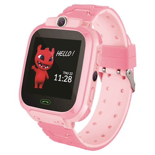 Παιδικό Ρολόι Maxlife Ψηφιακό με Καουτσούκ/Πλαστικό Λουράκι Ροζ MXKW-300 image