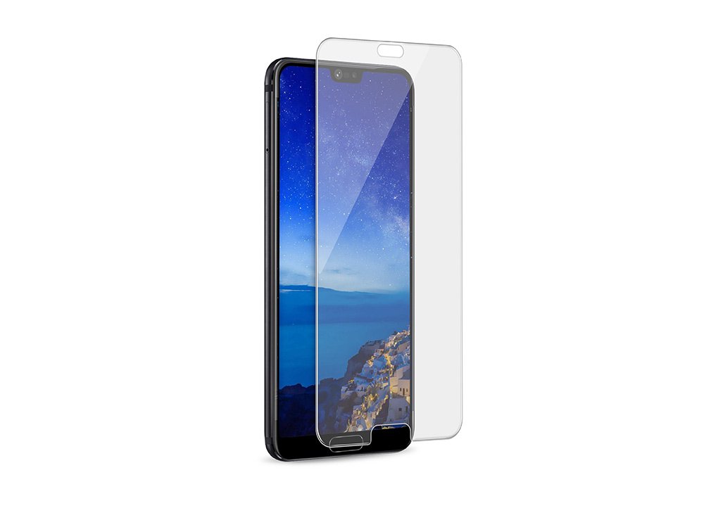 Tempered Glass (Full Cover) 9H 0.3mm Huawei P20 Lite Transparent  image