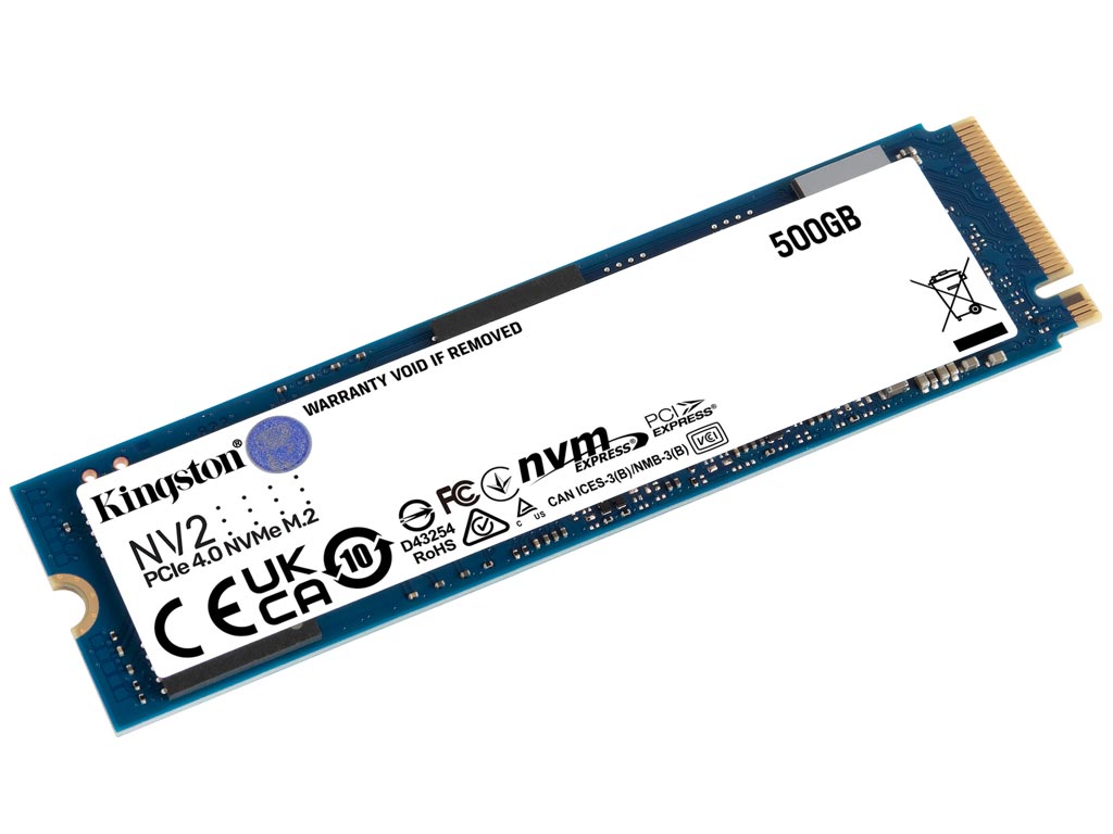 SSD NV2 500GB NVMe M.2 PCI Express 4.0 Kingston SNV2S/500G image