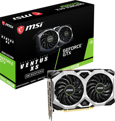 Κάρτα Γραφικών MSI GeForce Ventus XS OC GTX 1660 Super 6GB V375-279R image