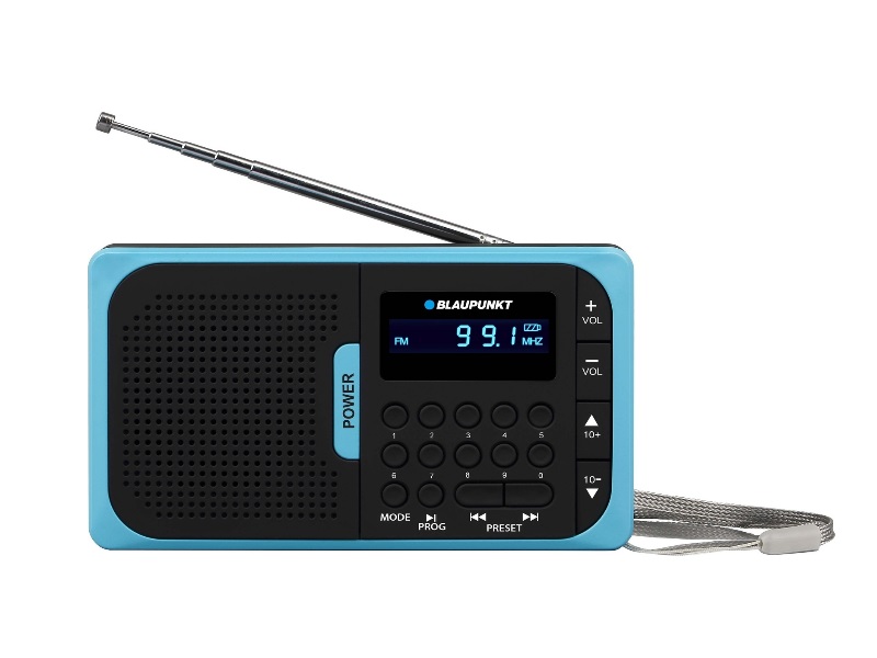 Ραδιόφωνο Τσέπης FM, MP3, Microsd, USB Blaupunkt PR5BL Μπλε image