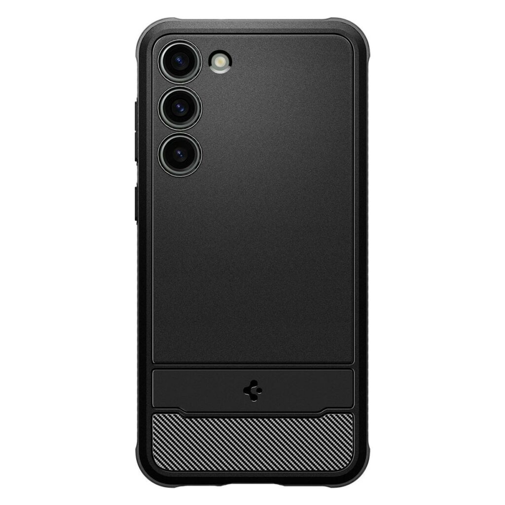 Samsung Galaxy S23 Spigen Rugged Armor Case Matte Black ACS05711 image