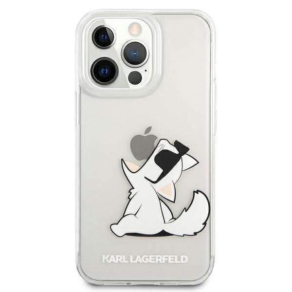 Back Cover Choupette Eat Karl Lagerfeld Πλαστικό Διάφανο (iPhone 13 Pro) image