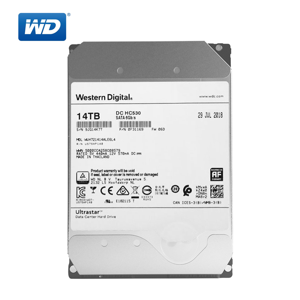 HDD Western Digital Ultrastar DC HC530 14TB 0F31284 image