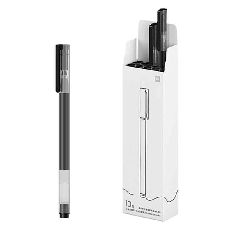 Στυλό Gel με Μαύρο Mελάνι 10τμχ High Capacity Pen Xiaomi BHR4603G image