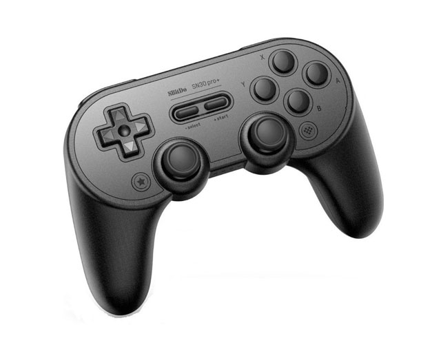 Wireless Gamepad 8Bitdo SN30 Pro+ για Android / PC / Switch Black RET00172 ΕΛΛΗΝΙΚΗΣ ΑΝΤΙΠΡΟΣΩΠΕΙΑΣ image