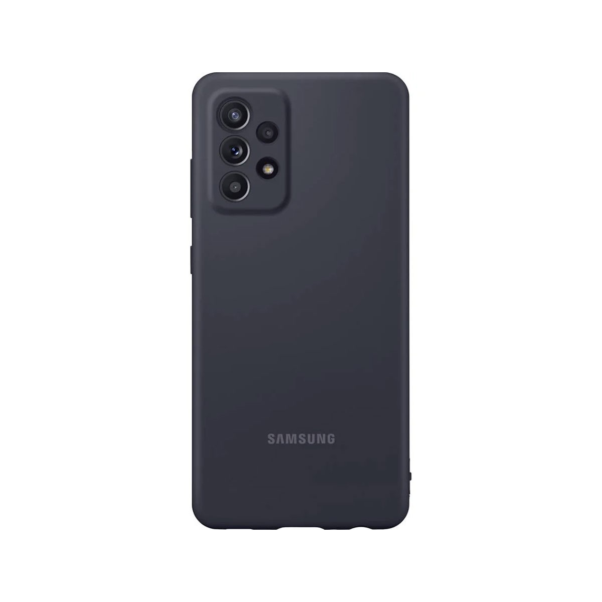 Original Silicone Cover Samsung Galaxy A52 Black EF-PA525TBE image