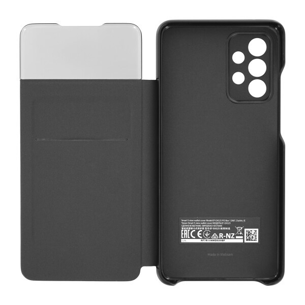 Samsung Galaxy A52/A52s Smart S-View Wallet Cover Black Original EF-EA525PBE image