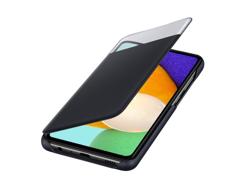 Samsung Galaxy A52/A52s Smart S-View Wallet Cover Black Original EF-EA525PBE image