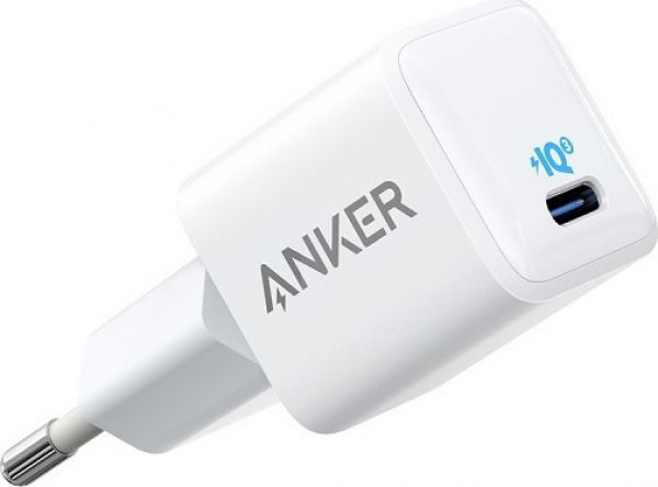 Φορτιστής Χ. Καλώδιο με Θύρα USB-C 20W Anker PowerPort III Nano Λευκός A2633G22  image