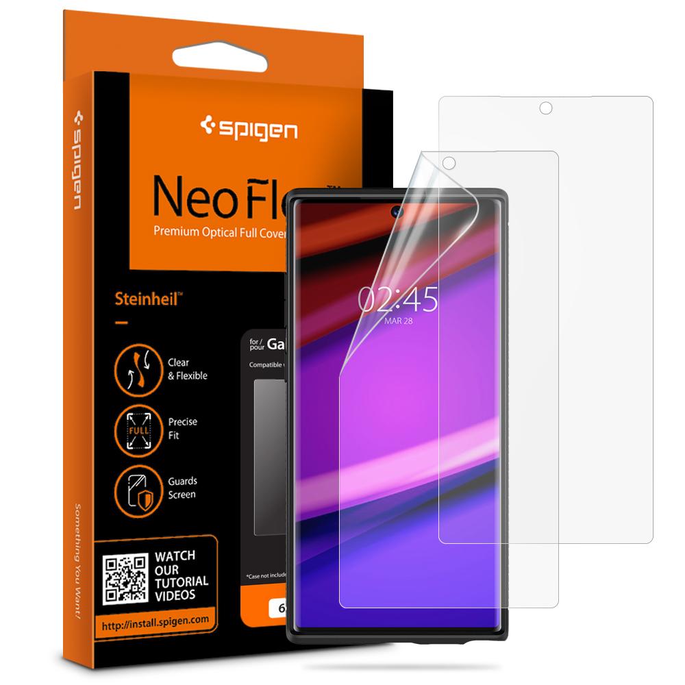 Screen Protector (Μεμβράνη Προστασίας) x2 Note 10 plus NeoFlex HD Spigen 627FL27294 image