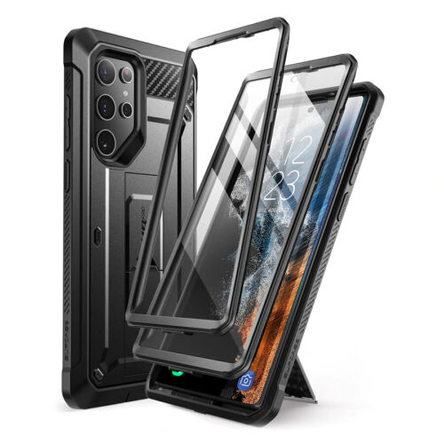 Samsung Galaxy S22 Ultra 5G Supcase Unicorn Beetle Pro 360 Full Cover Πλαστικό Μαύρο με Stand image