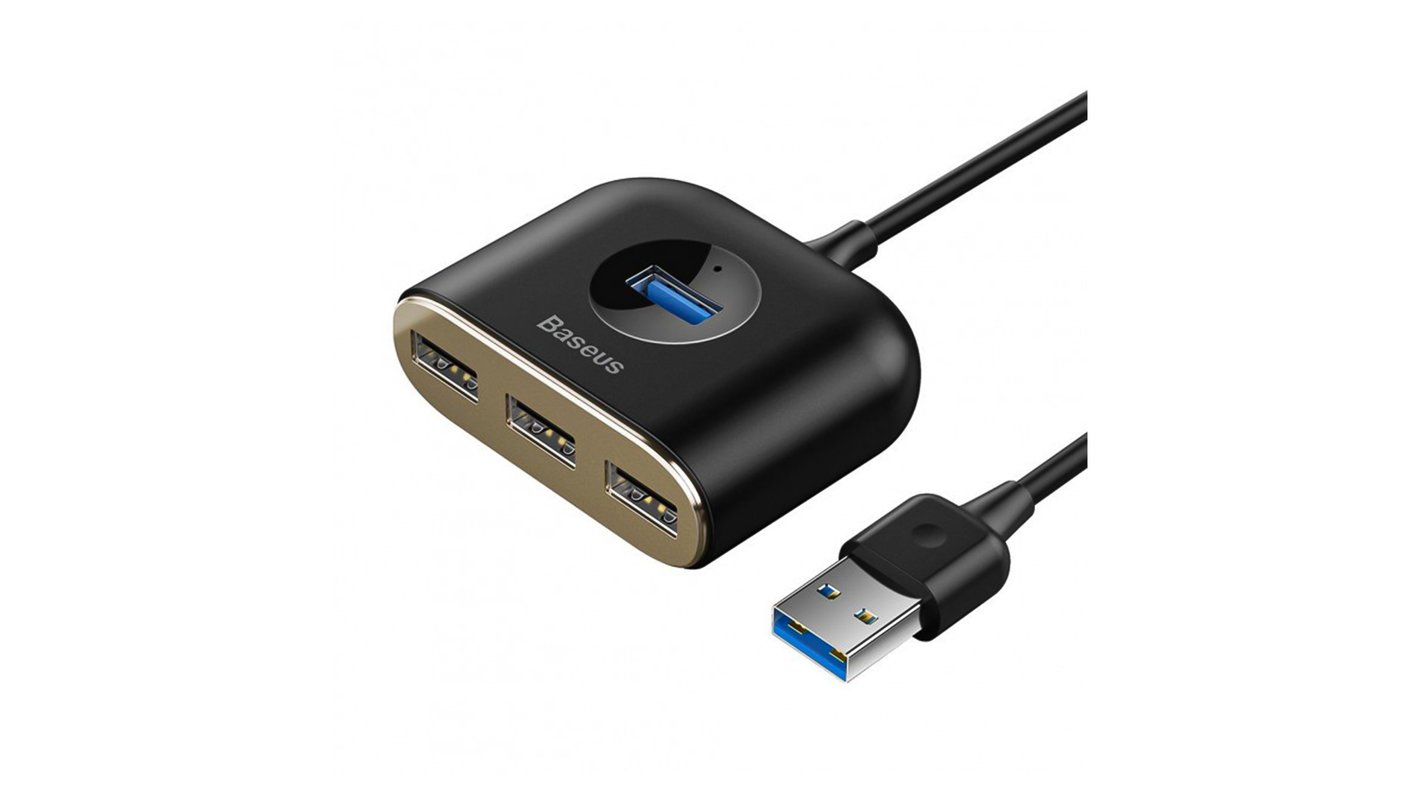 Hub 4 Θυρών με σύνδεση USB 3.0*1, USB 2.0*3 Baseus Square CAHUB-AY01 image