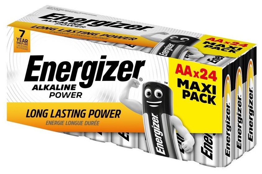 Αλκαλικές Μπαταρίες AA 1.5V 24τμχ Energizer Power 7638900435849 image