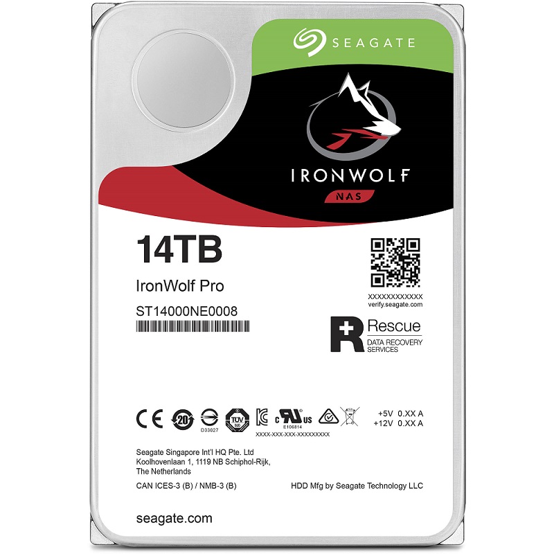 HDD Seagate IronWolf Pro 3.5" 14TB NAS ST14000NE0008 image