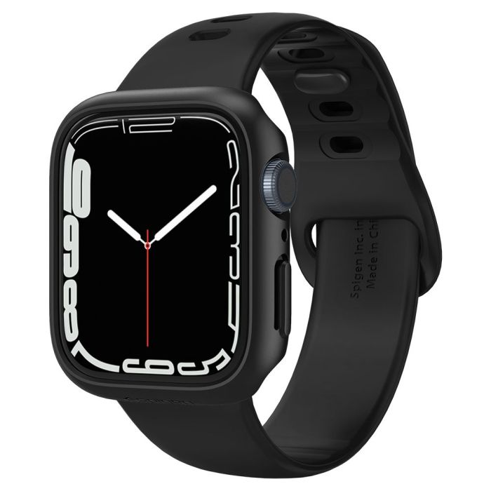 Apple Watch 45mm Spigen Thin Fit Case Black ACS04174 image