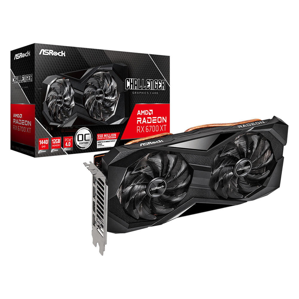 Κάρτα Γραφικών ASRock Radeon RX6700 XT 12GB GDDR6 Challenger D 90-GA31ZZ-00UANF image