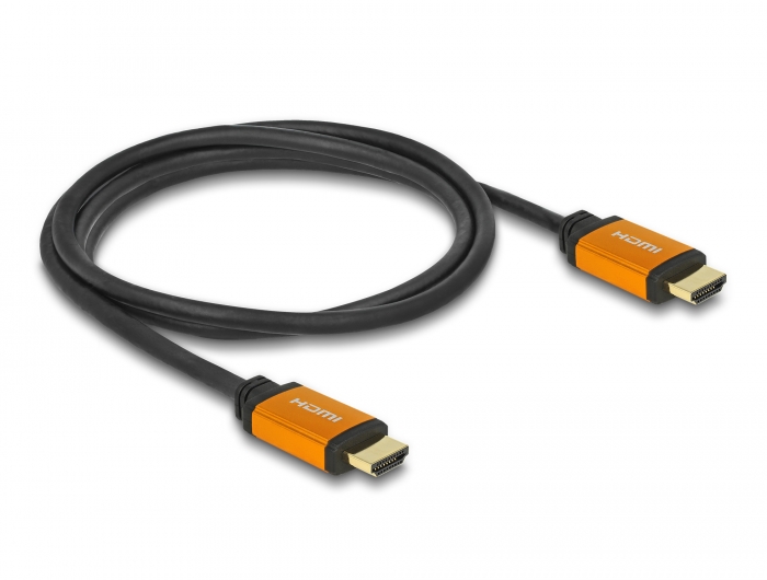 Καλώδιο HDMI Male To HDMI Male 8K 1.5m Black DeLock 85728 image