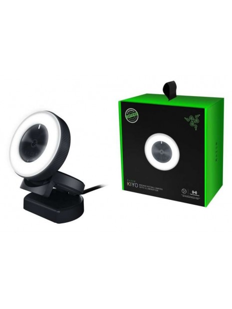 Web Camera Razer Kiyo Ring Light Equipped Broadcasting Camera RZ19-02320100-R3M1 image