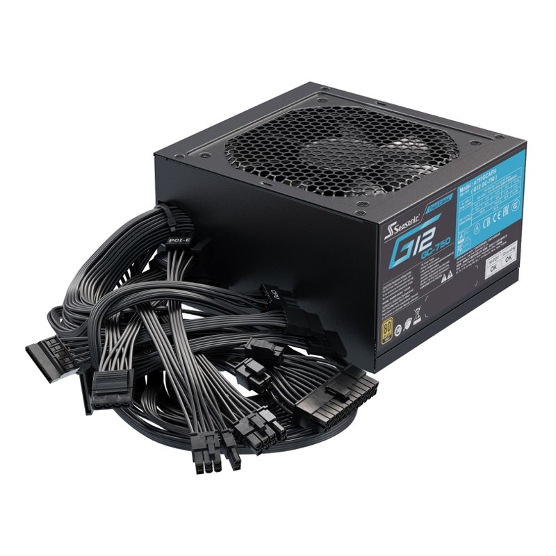 Power Supply (Τροφοδοτικό) Seasonic G12 GC 750W 80+ Gold Full Wired G12-GC-750 image