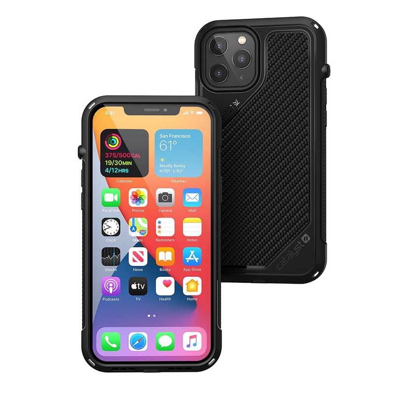 Vibe Case iPhone 12 Pro Max Catalyst Stealth Black image