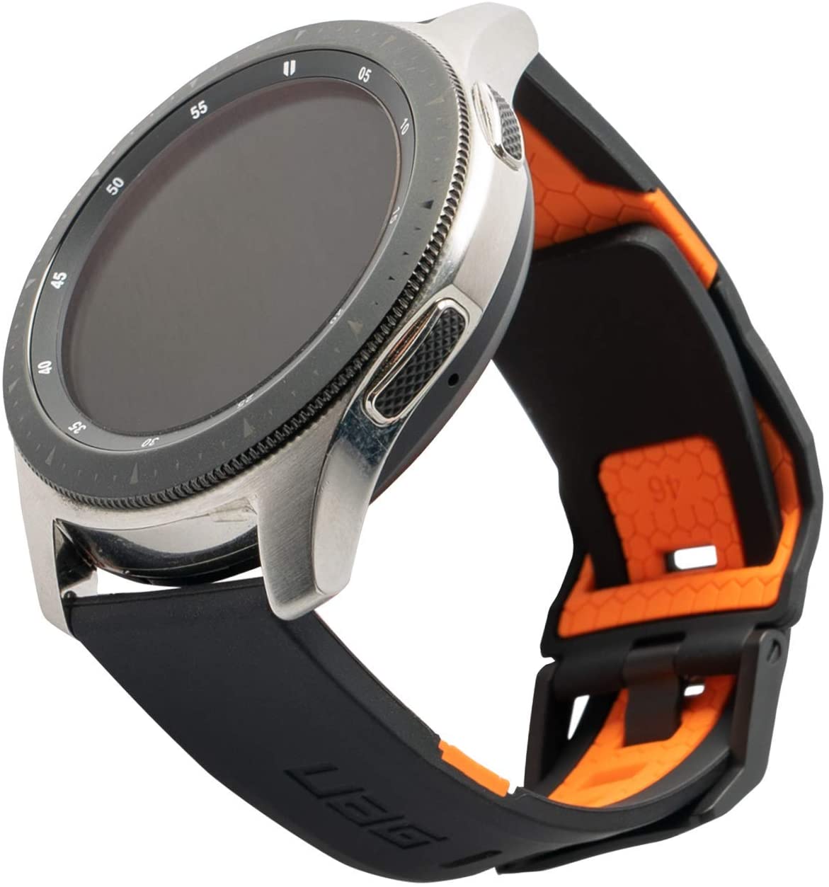 Ανταλλακτικό Λουράκι UAG Civilian Black/Orange Για Smartwatch 22mm Lugs 29180D114097 image